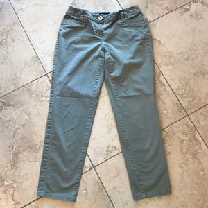 White House Black Market Crop Pants